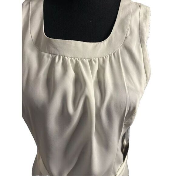 Kouture‎ White Dress, With Gold Buttons, NWT, Size M. - Picture 3 of 8